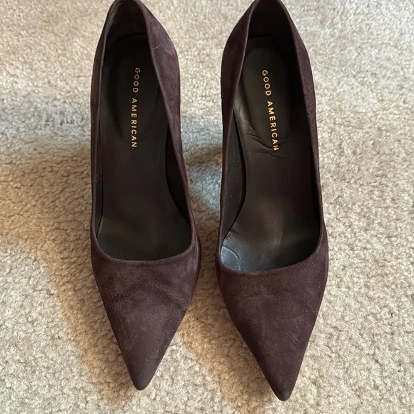Good American Shoes Good American Brown Heels Poshmark